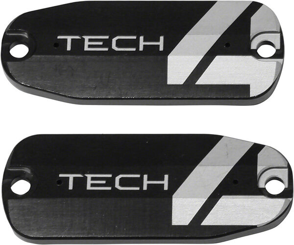 Hope Hope Tech 4 Brake Lever Reservoir Lid - Black, Pair Hope Hope Tech 4 Brake Lever Reservoir Lid - Black, Pair