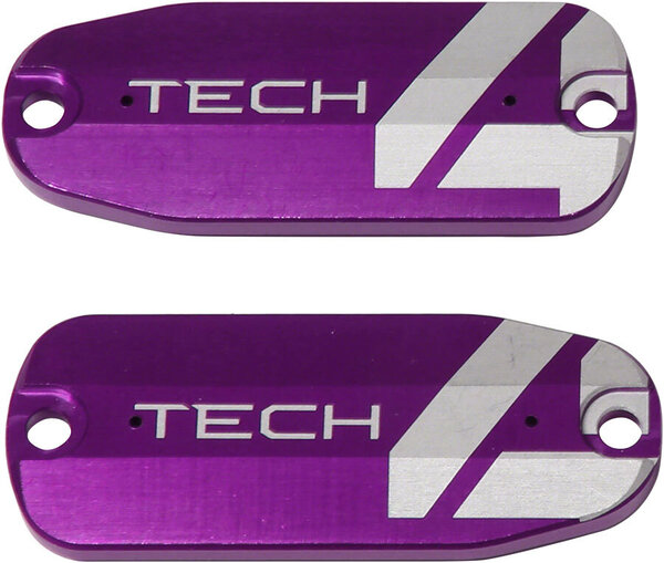 Hope Hope Tech 4 Brake Lever Reservoir Lid - Purple, Pair Hope Hope Tech 4 Brake Lever Reservoir Lid - Purple, Pair