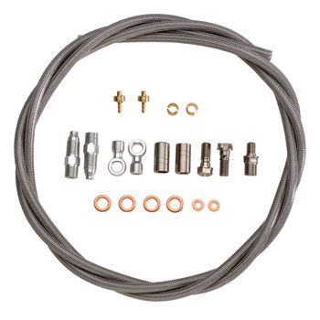 Hope Stainless Hose Kit with Fittings 