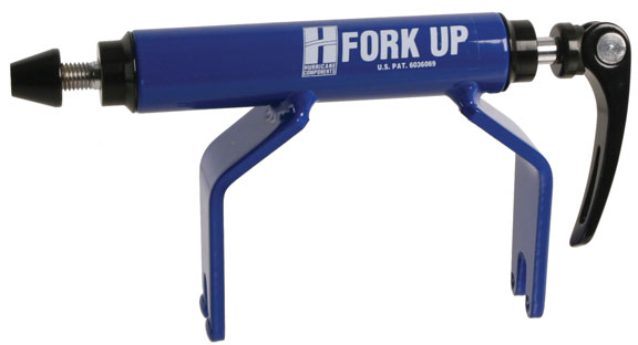 Hurricane Components Fork-Up Mount Adapter Capacity | Color | Model: 1-bike | Blue | Pugsley 135mm QR (50/85mm offset)