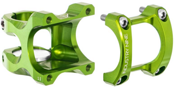 Industry Nine A318 Stem Lime Green - Encina Bicycle Center| Walnut