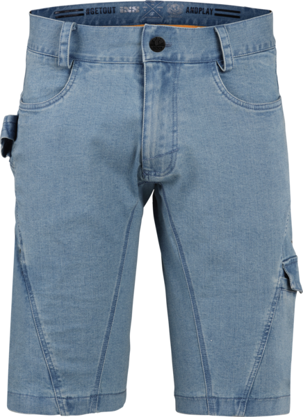 iXS Carve Digger Shorts Color: Washed Denim Blue