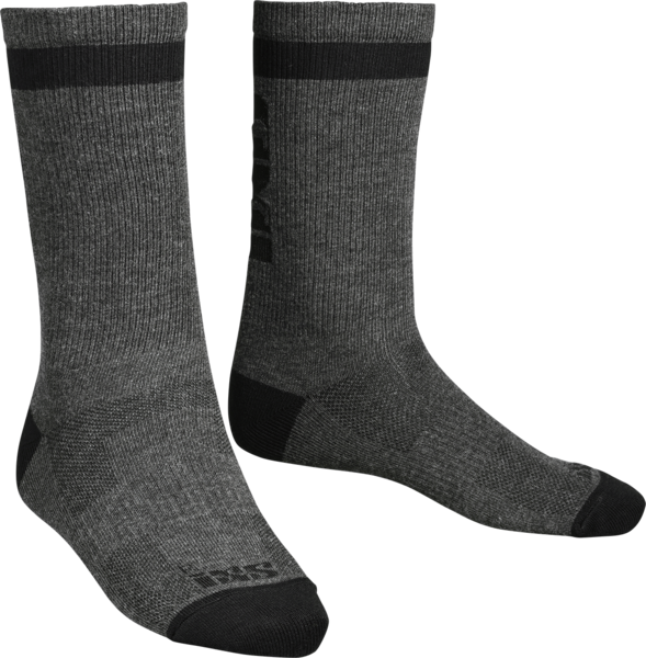 iXS Double Socks Color: Black 