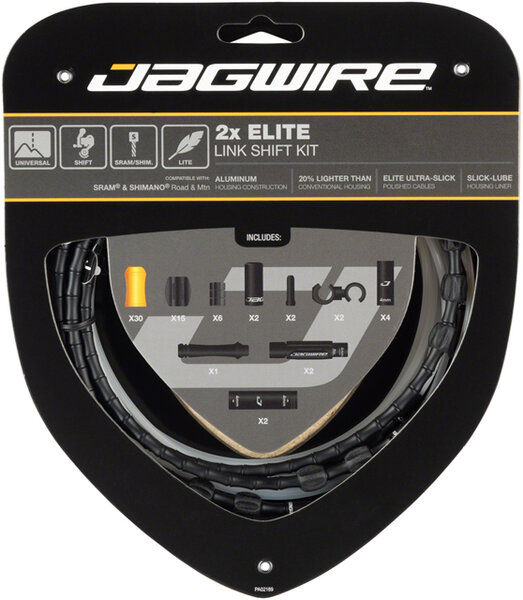 Jagwire 2x Elite Link Shift Kit