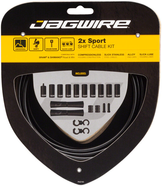 Jagwire 2x Sport Shift Kit