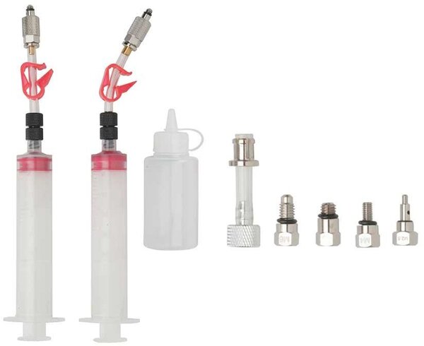 Jagwire Pro Bleed Kit Color: Red