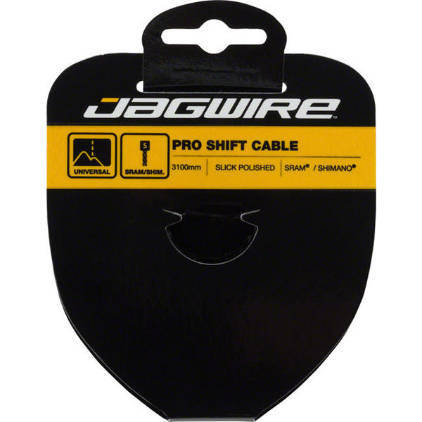 Jagwire Pro Slick Polished Stainless Shift Cable Length | Model: 3100mm | Shimano
