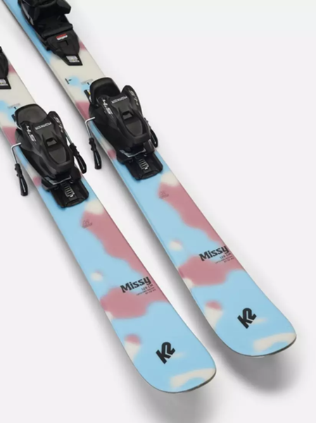 【お値引中】K2 Missy ジュニアスキー 129CM ビンディング付き 2024-k2-missy-junior-skis-w-