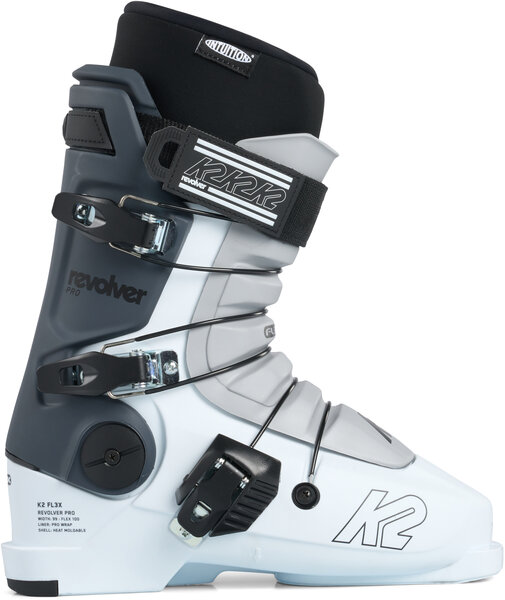 K2 revolver Pro スキー ブーツ ホワイト/グレー K2 Revolver Pro Ski Boots | Christy Sports