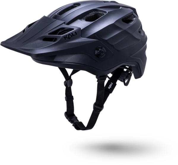 Solid Matte Black/Black Kali Protectives Maya 3.0 Helmet Small/Medium 