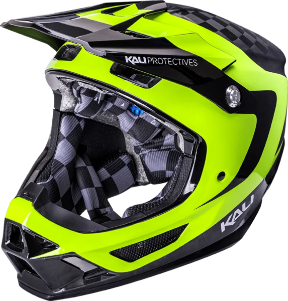 catalyst motorcycle helmets Kali Protectives Eclipse Helmet It is also communication system compatible and has a raised chin bar lock system and a quick release chin strap buckle system with micro adjustments for secure comfort Trac-Com Chaser Wireless Kit for