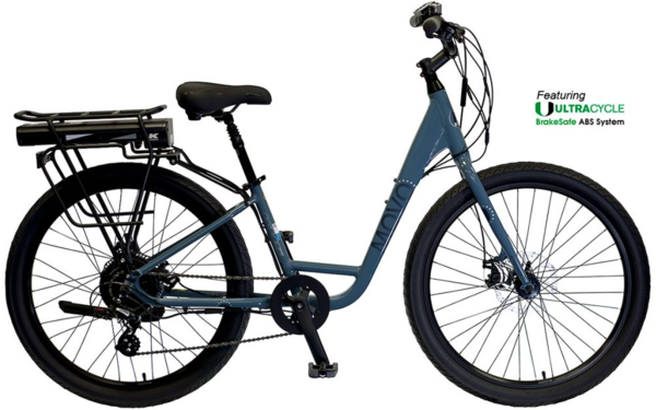 KHS Movo 1.0 E Bike Step Thru Color: County Blue