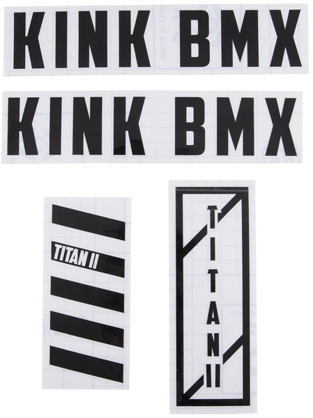 Kink Titan II Frame Decal Kit