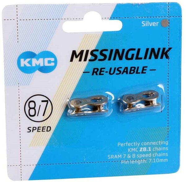 KMC MissingLink 6-8-Speed IG 7.1mm Color: Silver