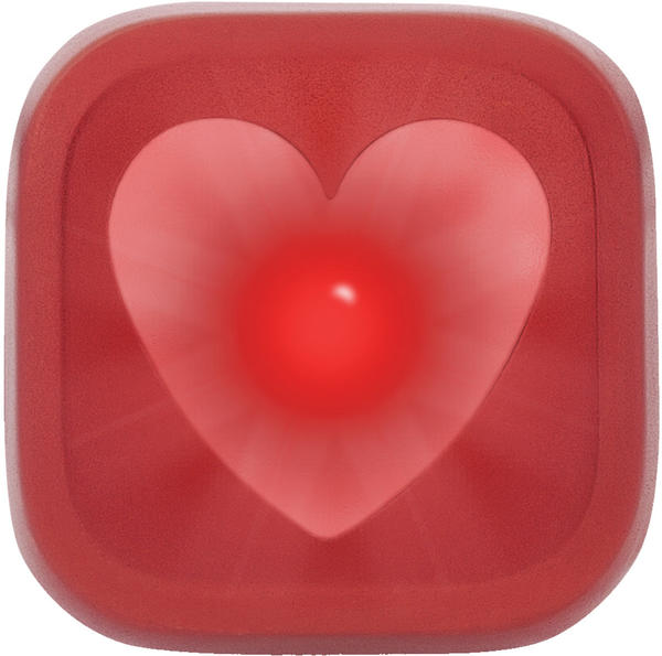 Knog Blinder 1 Heart (Rear) Knog Blinder 1 Heart (Rear)