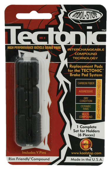 Kool-Stop Tectonic Brake Pad Inserts