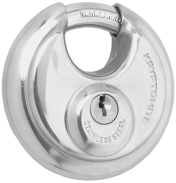 Kryptonite Disc Stainless Steel Padlock 70mm