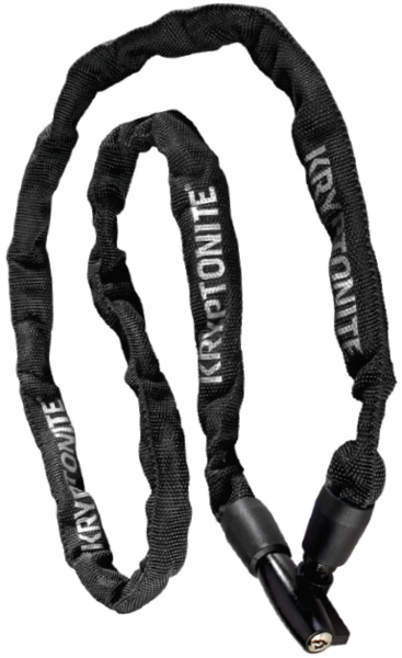 Kryptonite Keeper 411 Chain Lock w/ Key (Black) (4 x 110cm) - Dan's Comp