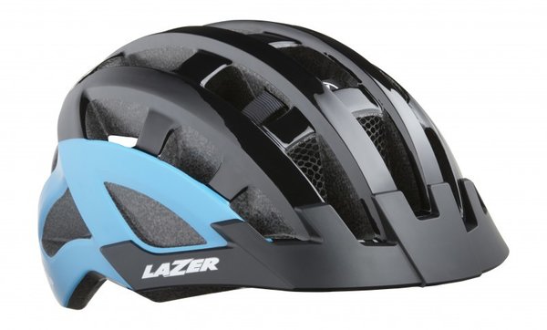 Lazer Sport Compact DLX Color: Black Blue