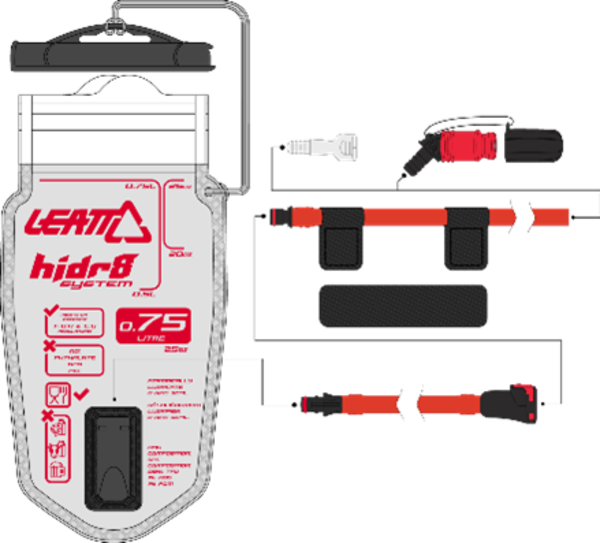 Leatt Bladder Kit Flat CleanTech 750