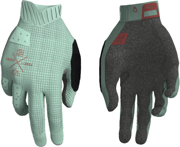 Leatt MTB 1.0 GripR Women's Full Finger Gloves Color: Pistachio