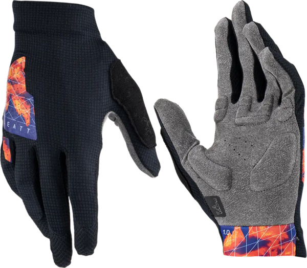 Leatt MTB 1.0 Men's Full Finger Gloves Color: Black