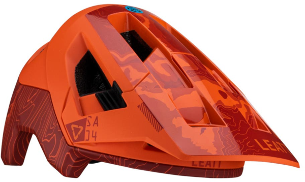 Leatt MTB All Mtn 4.0 Men's Helmet Color: Flame