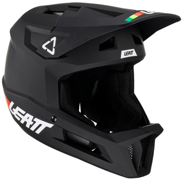 Leatt MTB Gravity 1.0 Men's Full Face Helmet Color: Black