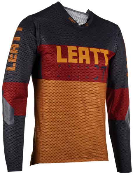 Leatt MTB Gravity 4.0 Men's Jersey Color: Suede