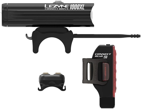 Lezyne Connect Drive Pro 1000XL / Strip Connect Pair