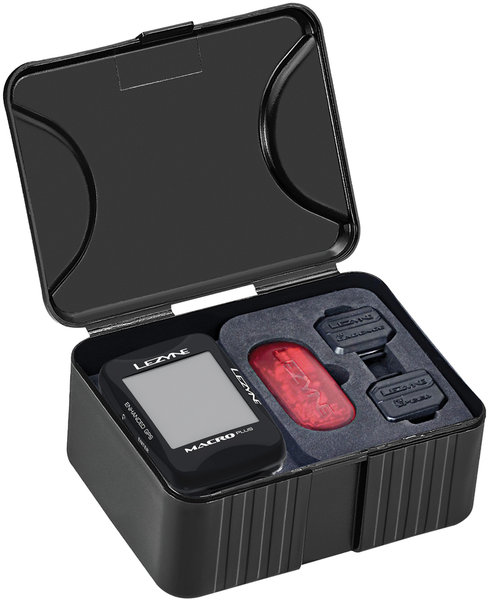 Lezyne Macro Plus GPS Heart Rate/Pro Speed/Cadence Loaded Kit