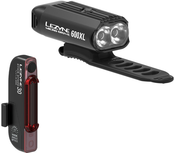 Lezyne Micro Drive 600XL/Stick 30 Pair