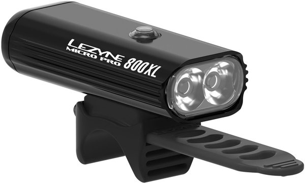Lezyne Micro Drive Pro 800XL Remote Loaded Color: Black/Hi Gloss