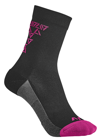 Liv Energize Socks Color: Black/Virtual Pink