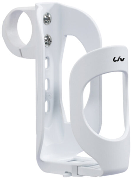 Liv FlexWay Adjustable Water Bottle Cage Color: White