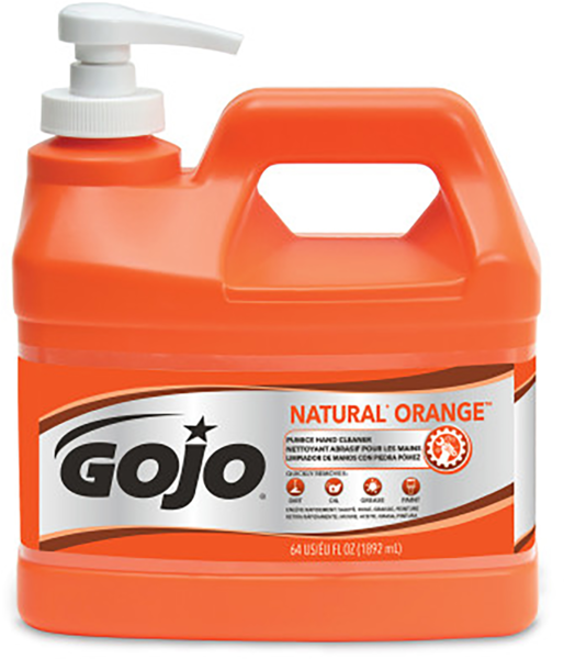 Loctite Gojo Orange Pumice Hand Cleaner 1/2 Gallon w/Pump