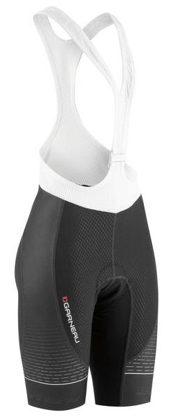 Garneau Women's CB Carbon Lazer Bib Shorts Color: Black/Iron Gray