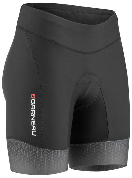 Garneau Women's Pro 6 Carbon Triathlon Shorts Color: Black/Asphalt