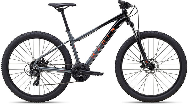 Marin Wildcat Trail 1 Color: Gloss Black/Charcoal/Coral