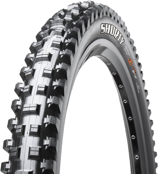 Maxxis Shorty Tire - 29 x 2.4, Tubeless, Folding, Black, 3C, EXO, Wide Trail 