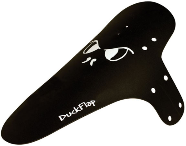 Miles Wide Duck Flap Fender Color: Black