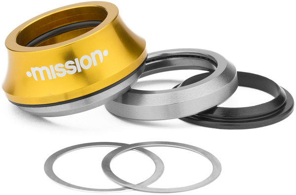 Mission BMX Turret Headset Color: Gold