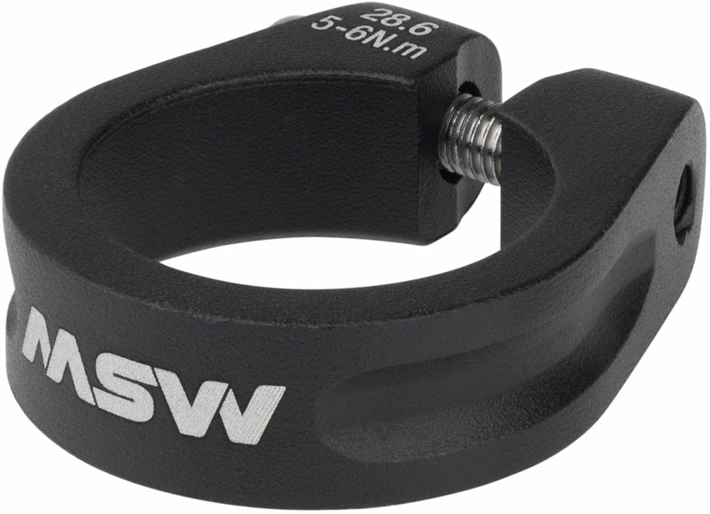 MSW MSW Seatpost Clamp - 28.6mm, Black