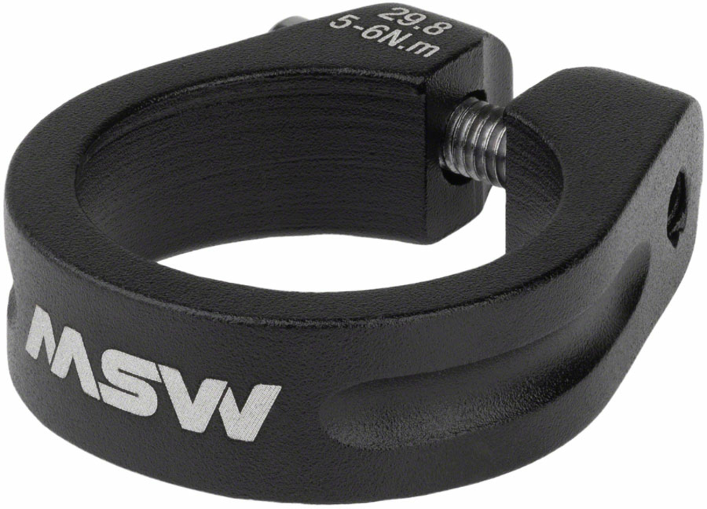 MSW MSW Seatpost Clamp - 29.8mm, Black