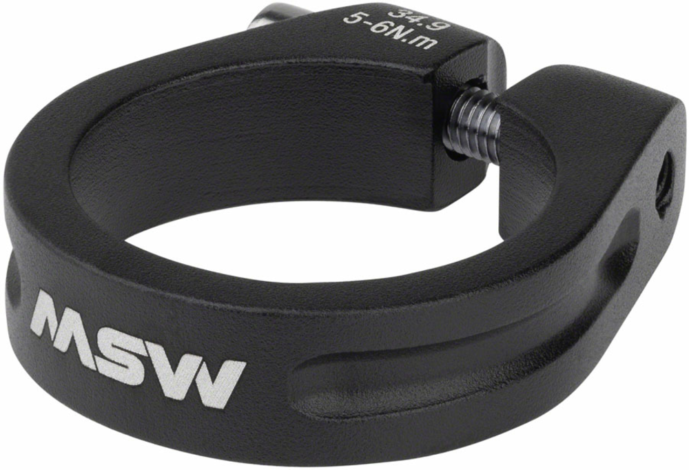 MSW MSW Seatpost Clamp - 34.9mm, Black