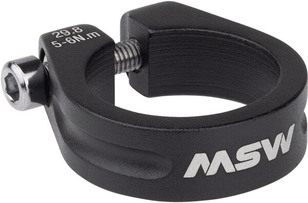 MSW MSW Seatpost Clamp - 29.8mm, Black MSW MSW Seatpost Clamp - 29.8mm, Black