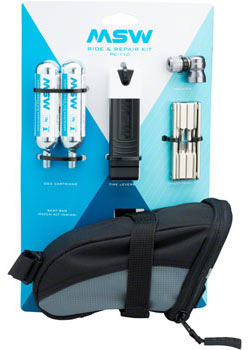 MSW Ride and Repair Kit with Seatbag and CO2