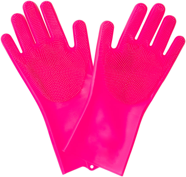 Muc-Off Deep Scrubber Gloves Color: Pink