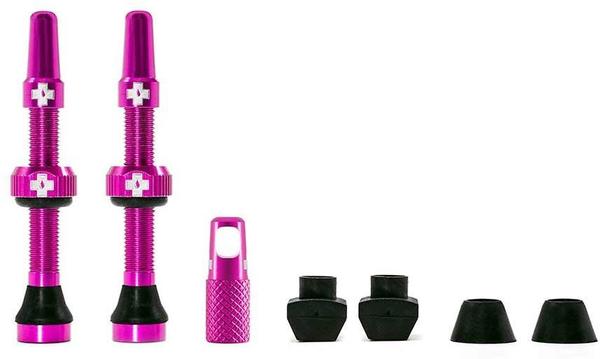 Muc-Off Tubeless Valve Color | Length: Pink | 44mm