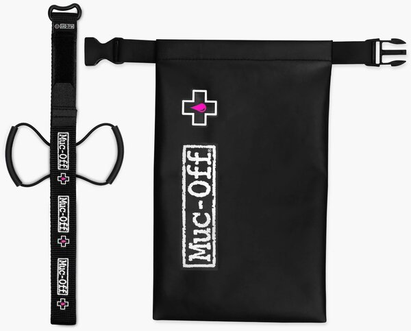 Muc-Off Utility Frame Strap & Waterproof Cargo Bag Bundle Color: Black